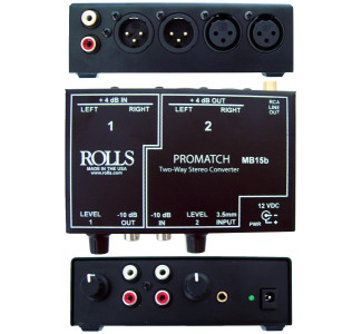 Rolls MB15B Promatch Stereo Converter 