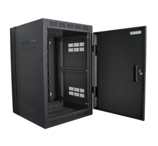 Atlas Sound 24RU High Strength Wall Cabinet with Adjustable Rails, 23.5