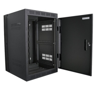 Atlas Sound 35RU High Strength Wall Cabinet with Adjustable Rails, 23.5