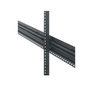 Middle Atlantic Products Pair 42 Space Additional Cage Nut Rackrail