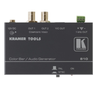 Kramer Composite Video & s?Video Color Bar/Audio Tone Generator