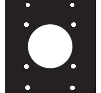 Middle Atlantic Products Punchout Panel