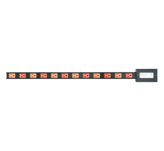 Middle Atlantic Products PDT-2X615S 12-Outlets Power Strip