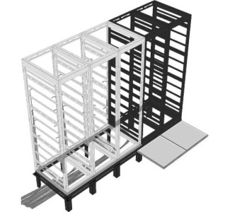 Middle Atlantic Products RIB-3-MRK-31 Riser Base