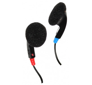 Avid JS-75 Ear Bud 6' Cord, 3.5 Stereo Plug