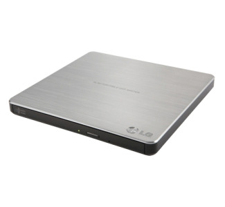 LG GP60NS50 External Ultra Slim Portable DVDRW Silver - Retail Pack