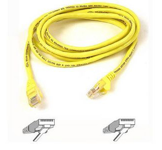 Belkin  A3L791-06-YLW  Cat5e Patch Cable - Yellow - 6ft