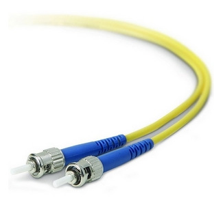 Belkin Fiber Optic Duplex Patch Cable - Yellow - 2m