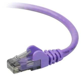 Belkin Cat.6 UTP Cable - Purple - 3ft 