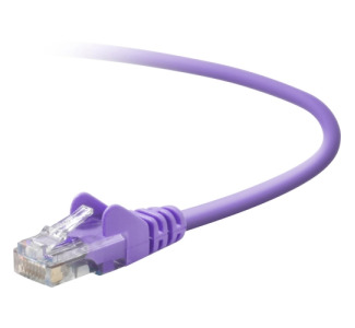 Belkin Cat. 5E UTP Patch Cable - Purple - 6 ft