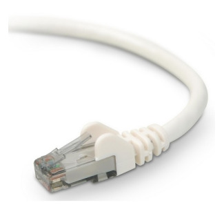 Belkin Cat. 6 UTP Patch Cable - White - 1ft