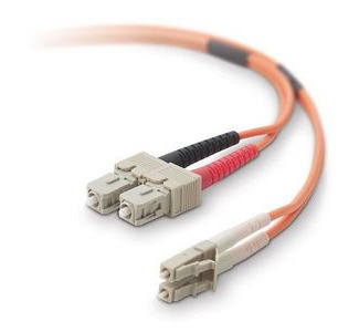 Belkin F2F202L7 Duplex Fiber Optic Patch Cable - 15M 