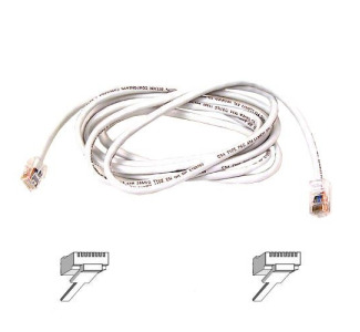 Belkin Cat6 Cable - White - 3ft