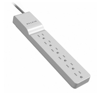 Belkin Home/Office BE106000-04 6-Outlets Surge Suppressor