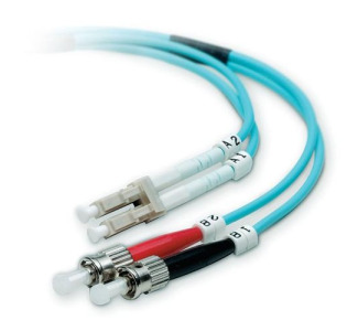 Belkin LCLC625-03M-TAA Fiber Optic Duplex Patch Cable