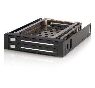 StarTech.com 2 Drive 2.5in Trayless Hot Swap SATA Mobile Rack Backplane