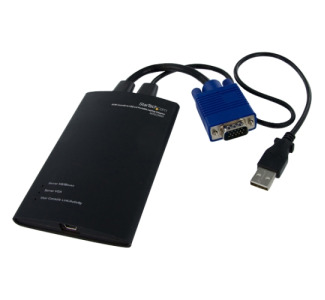 StarTech.com KVM Console to USB 2.0 Portable Laptop Crash Cart Adapter