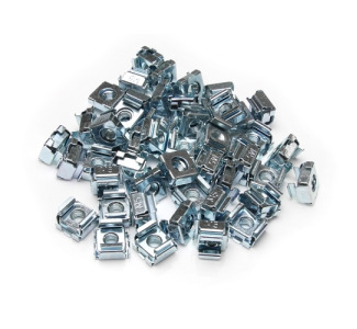 StarTech.com 50 Pkg M5 Cage Nuts for Server Rack Cabinets