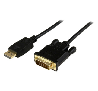 StarTech.com 3 ft DisplayPort to DVI Active Adapter Converter Cable - DP to DVI 2560x1600 - Black