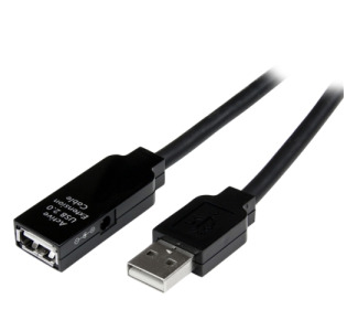 StarTech.com 15m USB 2.0 Active Extension Cable - M/F