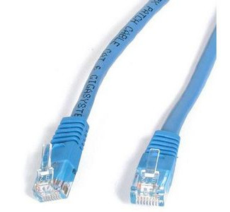 StarTech.com 50 ft Blue Molded Cat6 UTP Patch Cable - ETL Verified