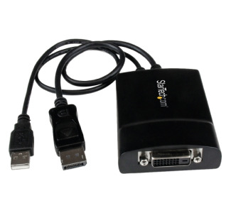 StarTech.com DisplayPort to DVI Dual Link Active Video Adapter Converter - DP to DVI-D - 2560x1600