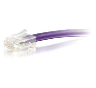 25ft Cat5e Non-Booted Unshielded (UTP) Network Patch Cable - Purple