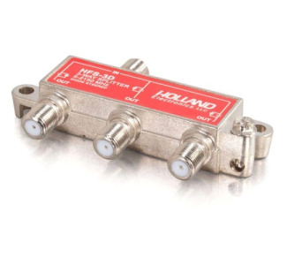 C2G High-Frequency 3-Way Splitter