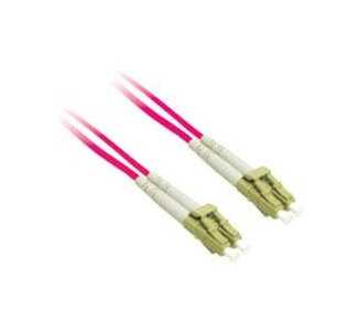 C2G 2m LC-LC 9/125 OS1 Duplex Singlemode Fiber Optic Cable (Plenum-Rated) - Red