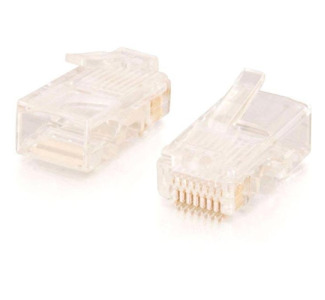 C2G RJ45 Cat5 8 x 8 Modular Plug for Solid Flat Cable