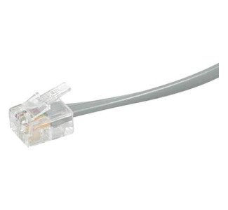 C2G 14ft RJ11 6P4C Straight Modular Cable