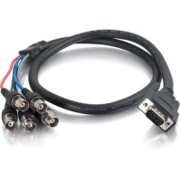 Cables To Go 3' HD15 Male To 5BNC Female Video Cable