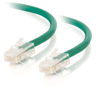 3ft Cat5e Non-Booted Crossover Unshielded (UTP) Network Patch Cable - Green