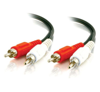 C2G 25ft Value Series RCA Stereo Audio Cable