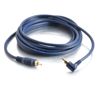 C2G 25ft Velocity Right Angled Subwoofer Cable