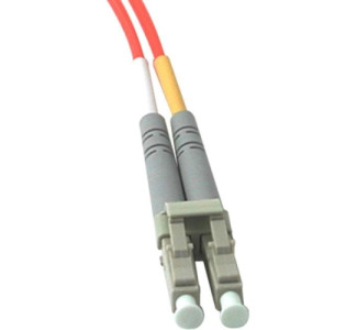 8m LC-LC 62.5/125 OM1 Duplex Multimode PVC Fiber Optic Cable - Orange