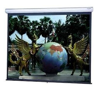 Da-Lite Model C With CSR Manual Wall and Ceiling Projection Screen