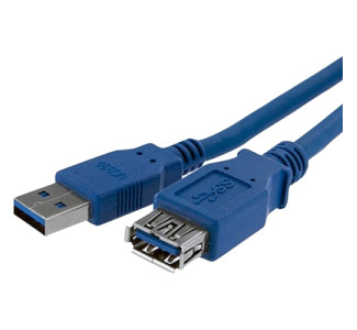 StarTech.com 1m Blue SuperSpeed USB 3.0 Extension Cable A to A - M/F