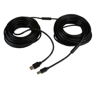 StarTech.com 20m / 65 ft Active USB 2.0 A to B Cable - M/M