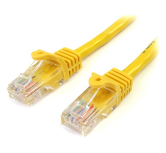 StarTech.com 3 ft Yellow Snagless Cat5e UTP Patch Cable