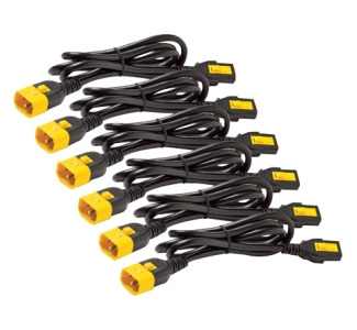 APC Power Cord Kit (6 ea), Locking, C13 to C14, 1.2m, North America