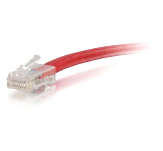 9ft Cat5e Non-Booted Unshielded (UTP) Network Patch Cable - Red