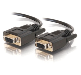 C2G 3ft DB9 F/F Cable - Black