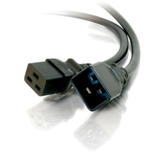 C2G 6ft 14 AWG 250 Volt Power Extension Cord (IEC320C20 to IEC320C19)