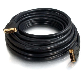 C2G 100ft Pro Series DVI-D CL2 M/M Single Link Digital Video Cable