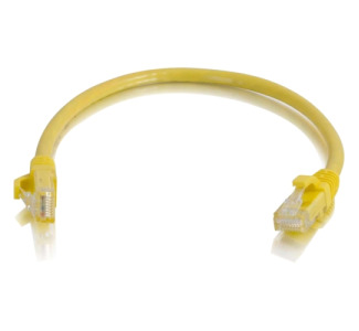 C2G 6in Cat5e Snagless Unshielded (UTP) Network Patch Cable - Yellow