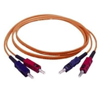 20m SC-SC 62.5/125 OM1 Duplex Multimode PVC Fiber Optic Cable - Orange