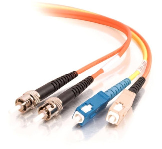 C2G 3m SC/ST 62.5/125 Mode-Conditioning Fiber Patch Cable - Orange