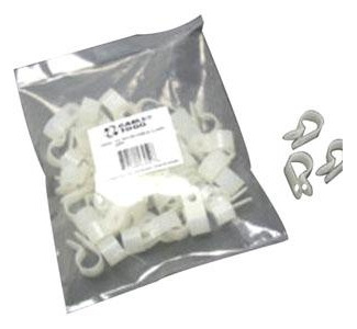 C2G .5in Nylon Cable Clamp - 50pk