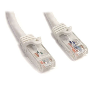 StarTech.com 7 ft White Snagless Cat6 UTP Patch Cable